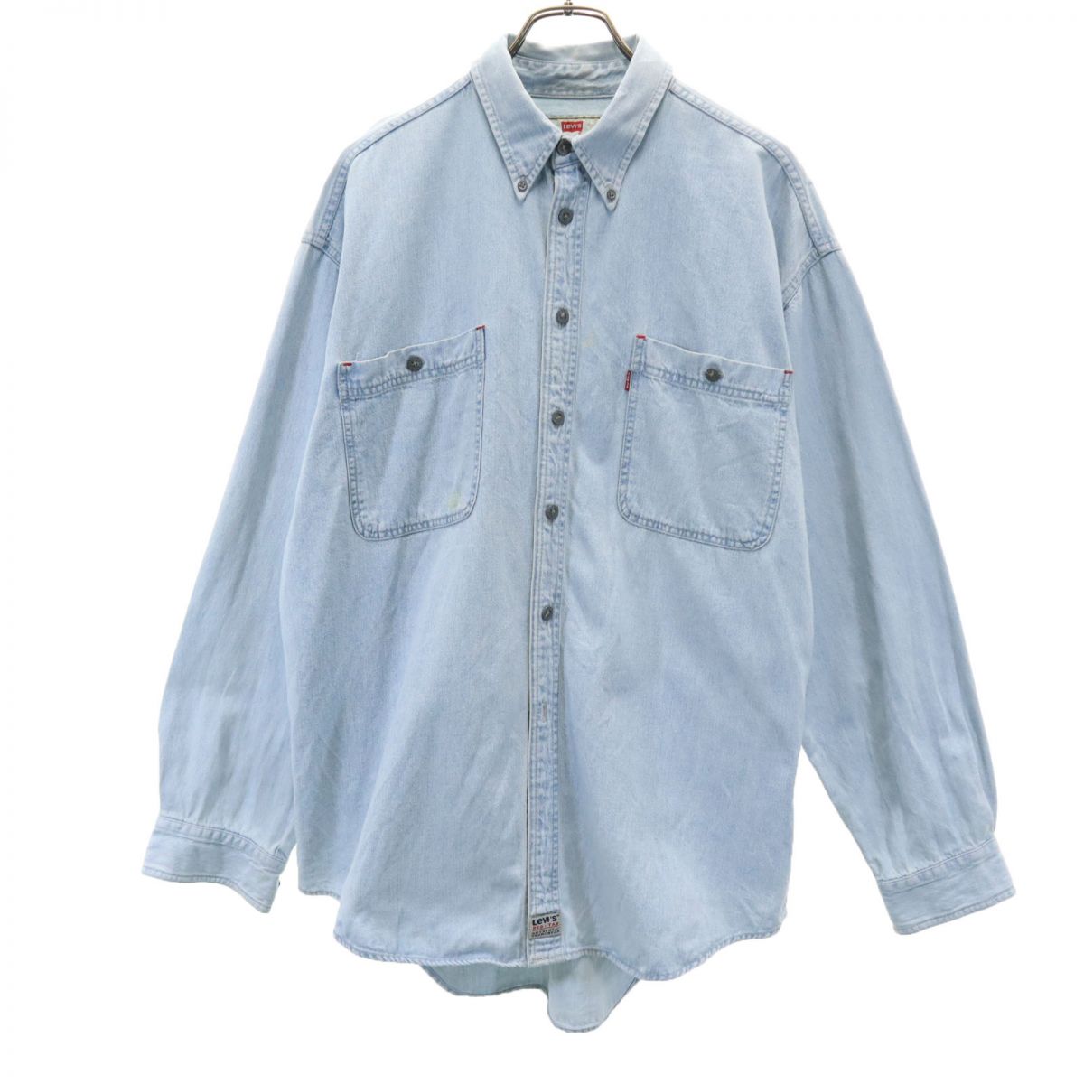 リーバイス 90s オールド 長袖 ボタンダウン デニムシャツ L Levi's メンズ