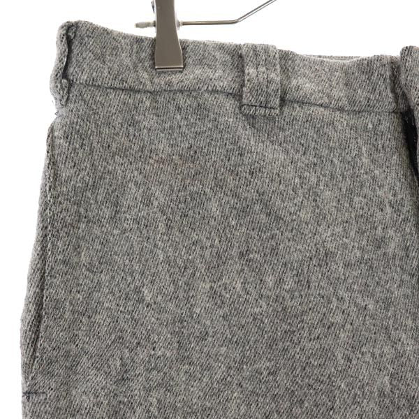 ウールリッチ 70s 白タグ ヴィンテージ USA製 クロップド ウールパンツ w32 グレー系 WOOLRICH メンズ