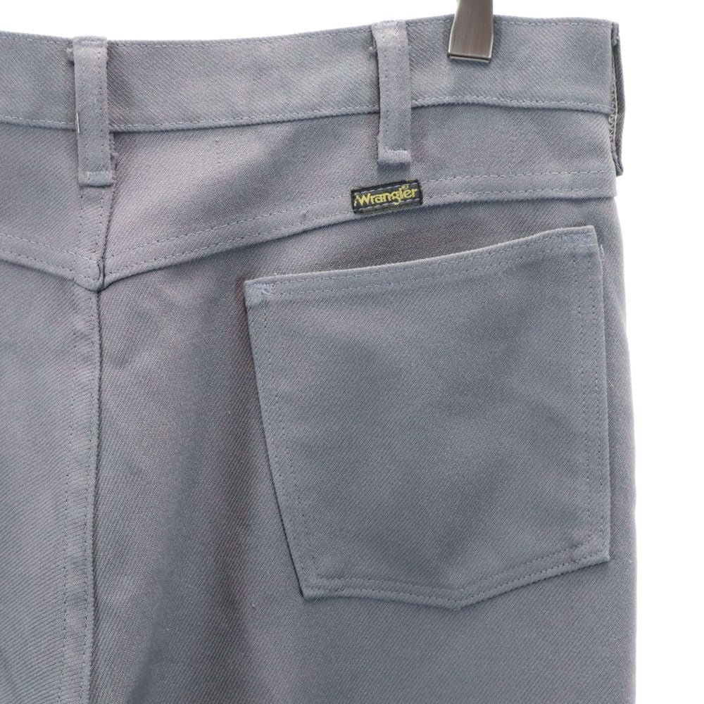 Wrangler ラングラー 80s ヴィンテージ 42タロン ランチャーパンツ ロングパンツ グレー メンズ