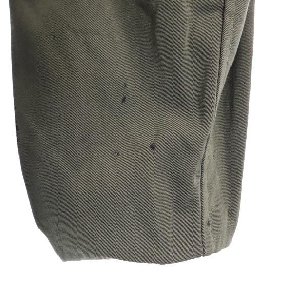 VINTAGE ヴィンテージ ミリタリー ステンカラーコート 164/100 カーキ メンズ