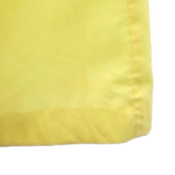 PermanentPress 70s USA製 ヴィンテージ 半袖 フリル シャツ イエロー系 PermanentPress レディース