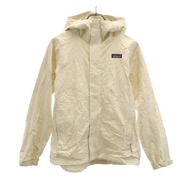 パタゴニア 83805 ナイロンジャケット S アイボリー系 patagonia フード アウトドア レディース