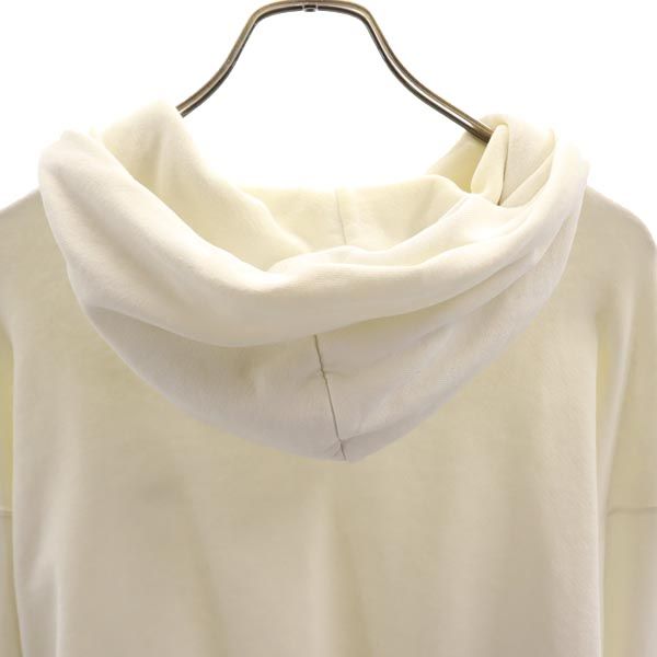 NIKE ナイキ 90s 00s 白タグ オールド 長袖 スウェットパーカー L ホワイト系 裏フリース メンズ