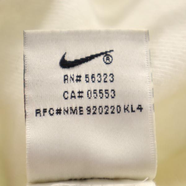NIKE ナイキ 90s 00s 白タグ オールド 長袖 スウェットパーカー L ホワイト系 裏フリース メンズ