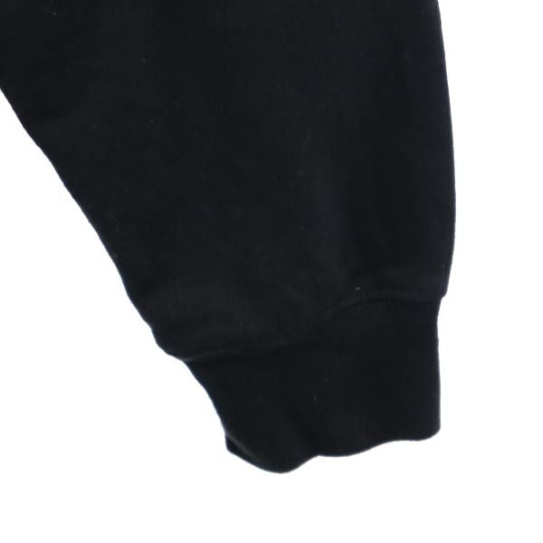 INDEPENDENT インディペンデント プリント 長袖 スウェットパーカー M ブラック 裏起毛 プルオーバー メンズ