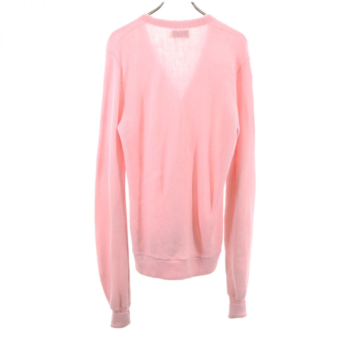 THE FOX COLLECTION ザフォックスコレクション 70s 80s USA製 ヴィンテージ 長袖 ニット カーディガン X-TALL(42) ピンク メンズ