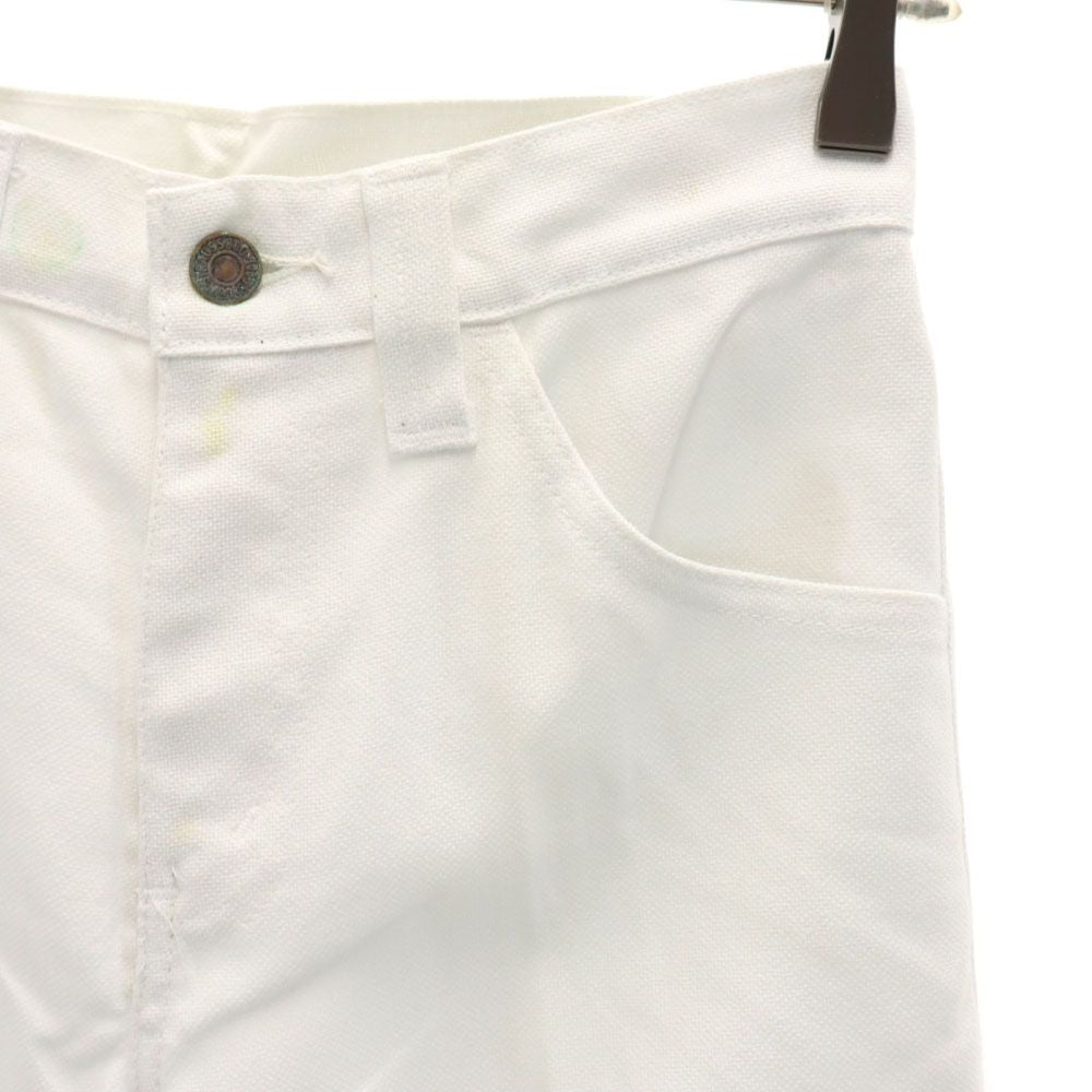 Levi's リーバイス 70s ヴィンテージ スタプレ デッドストック 極東 未使用 ブーツカットパンツ W27 ホワイト系 タグ付き レディース