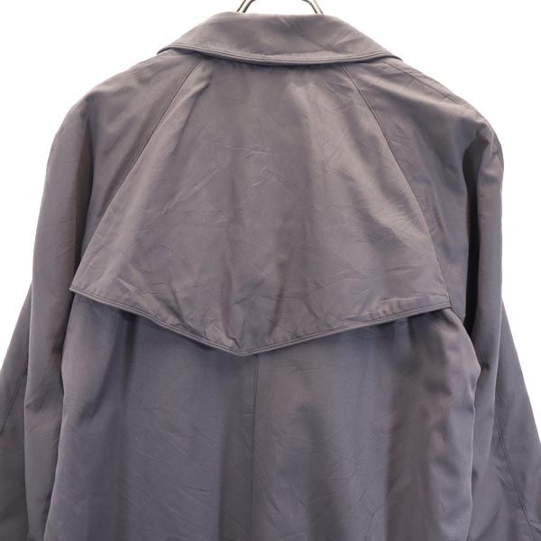 LONDON FOG ロンドンフォグ 80s ヴィンテージ トレンチコート 12 グレー ライナー付き ビッグサイズ レディース
