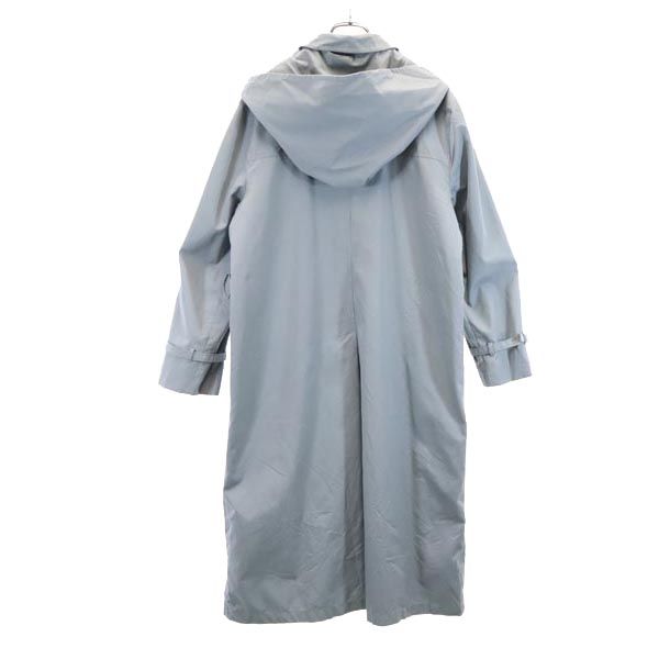 LONDON FOG ロンドンフォグ 70s 80s ヴィンテージ ステンカラーコート 16 グレー ビッグサイズ レディース