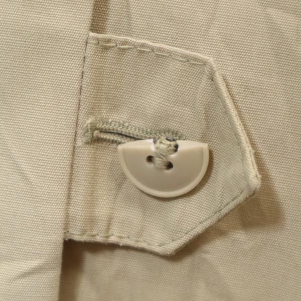 LONDON FOG ロンドンフォグ 80s ヴィンテージ 長袖 トレンチコート 8 カーキ系 裏チェック レディース