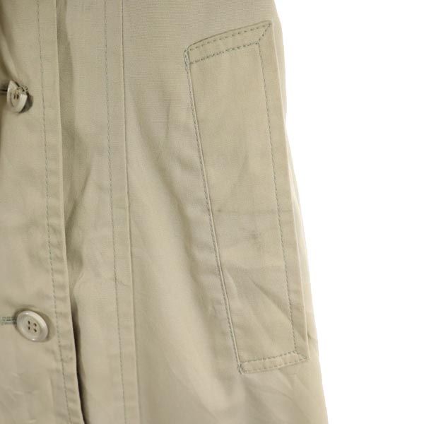 LONDON FOG ロンドンフォグ 80s USA製 ヴィンテージ ライナー付き トレンチコート 10 PET ベージュ レディース