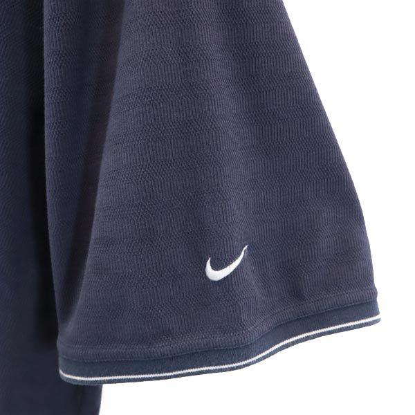 ナイキ ゴルフ 半袖 ポロシャツ XXL 紺 NIKE ビッグサイズ メンズ