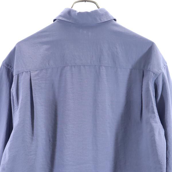 未使用 ZARA ザラ 長袖 シャツ S ブルー系 ジャケット メンズ