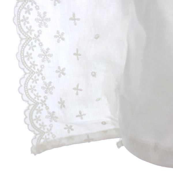 未使用 ザラ ノースリーブ サイドレース カットソー S ホワイト ZARA タグ付き レディース