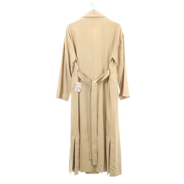 未使用 ROSE BUD ローズバッド トレンチコート M ベージュ ポケット付 ロング レディース