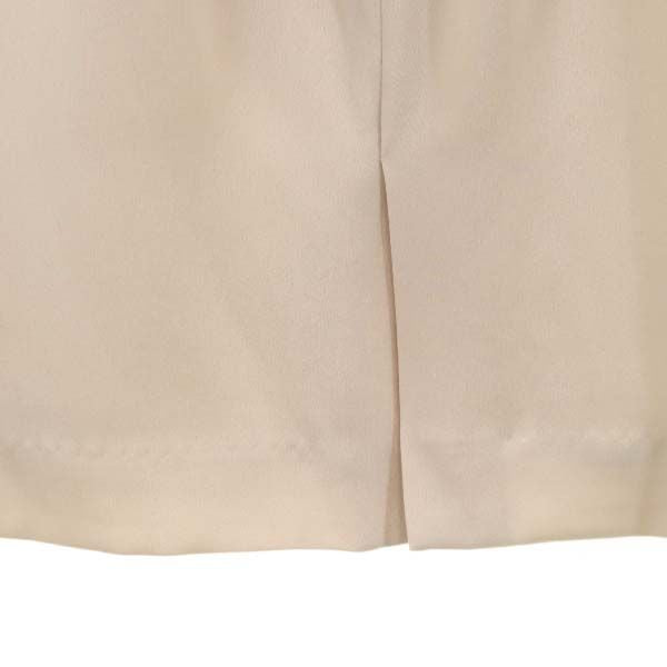 未使用 Unaca アナカ 半袖 レイヤード ワンピース 38 ベージュ フレンチスリーブ レディース