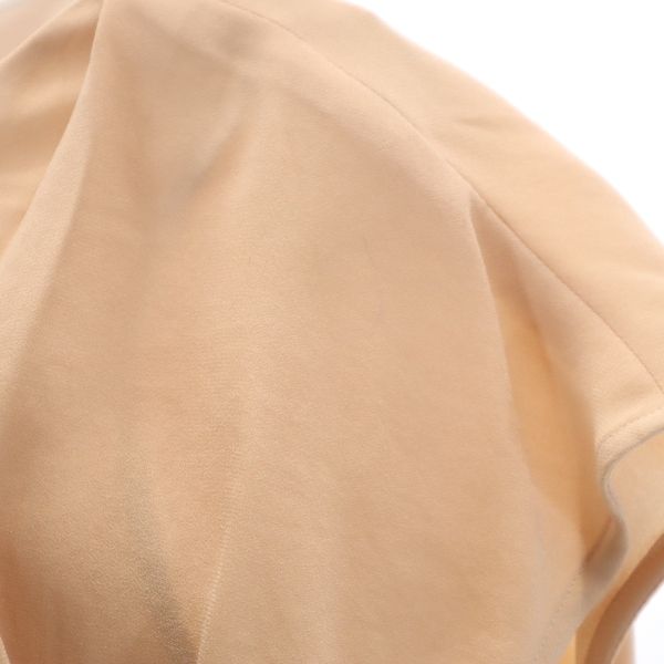 未使用 Unaca アナカ 半袖 レイヤード ワンピース 38 ベージュ フレンチスリーブ レディース