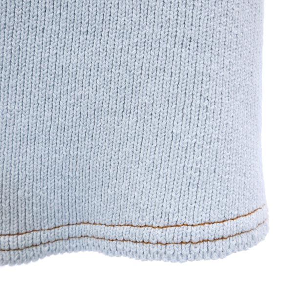 ザラ 未使用 ニット ジャンパースカート S 水色 ZARA ワンピース レディース