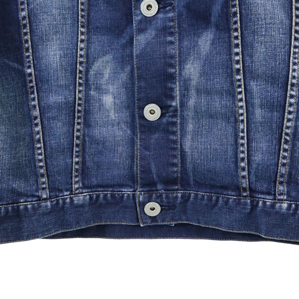 新品 BLUE MONSTER CLOTHING ブルーモンスタークロージング デニムジャケット L ストレッチ Gジャン メンズ