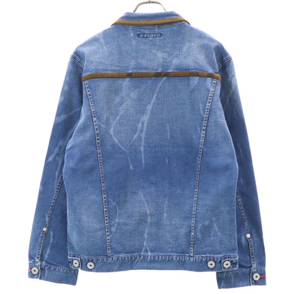新品 BLUE MONSTER CLOTHING ブルーモンスタークロージング デニムジャケット M ストレッチ Gジャン メンズ