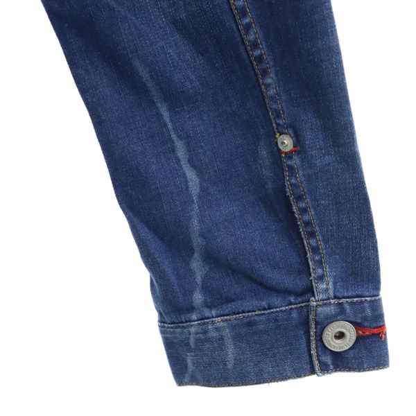 新品 BLUE MONSTER CLOTHING ブルーモンスタークロージング デニムジャケット M ストレッチ Gジャン メンズ