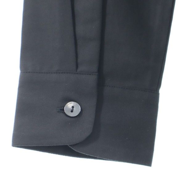 未使用 Johnbull ジョンブル 長袖 エンブロイダリー シャツ M ブラック 刺繍 メンズ