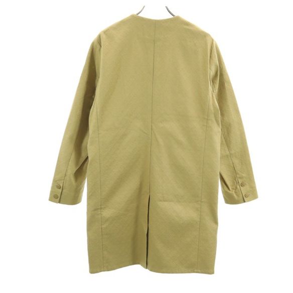 未使用 Johnbull ジョンブル ジャガード コート M ベージュ ドビー メンズ