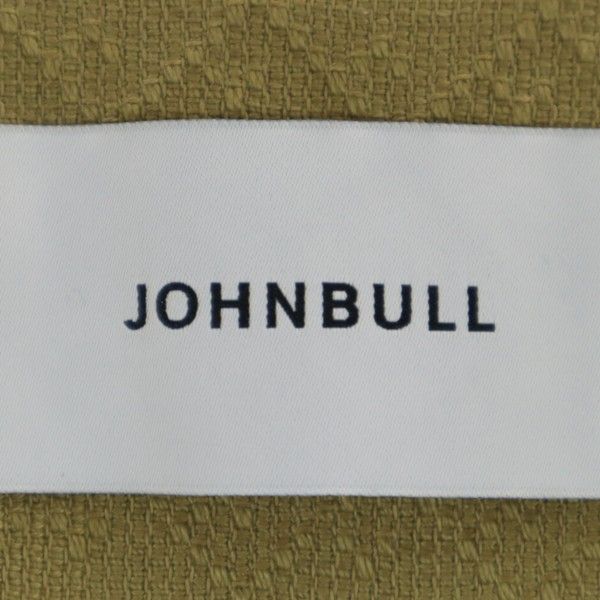 未使用 Johnbull ジョンブル ジャガード コート M ベージュ ドビー メンズ