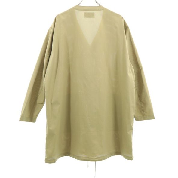 未使用 Johnbull ジョンブル クールドッツ コート L ベージュ系 クールドットシリーズ メッシュ ノーカラー メンズ