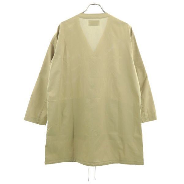 未使用 Johnbull ジョンブル クールドッツ コート S ベージュ系 クールドットシリーズ メッシュ ノーカラー メンズ