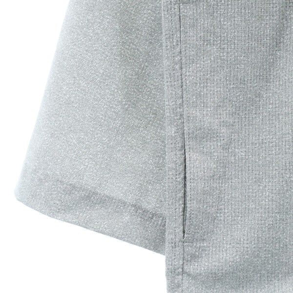 未使用 Johnbull ジョンブル 日本製 カラーレス ジャケット S グレー ノーカラー 作務衣型 メンズ