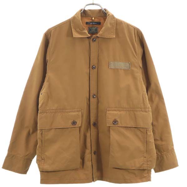 未使用 Johnbull ジョンブル ミリタリー シャツジャケット S ブラウン メンズ