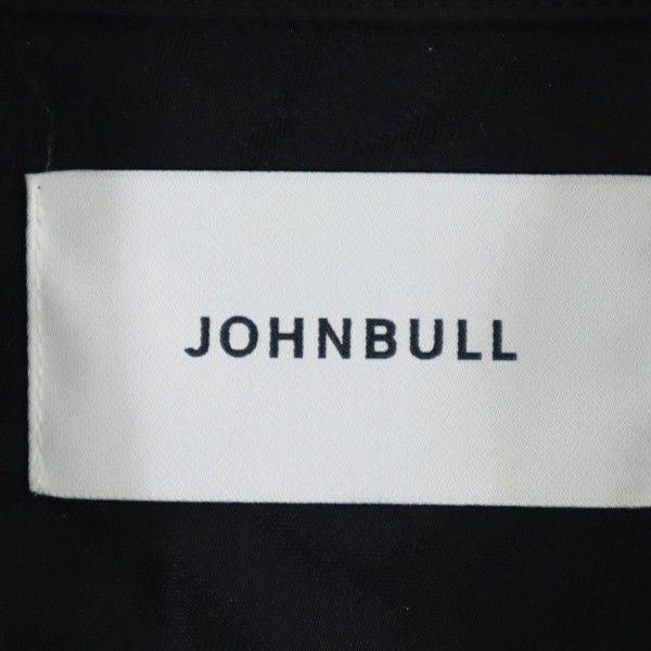 未使用 Johnbull ジョンブル エンブロイダリー ブルゾン S 黒 レーヨン メンズ