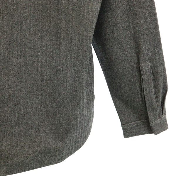 未使用 Johnbull ジョンブル 長袖 アウトラストハイネック シャツジャケット S チャコールグレー メンズ