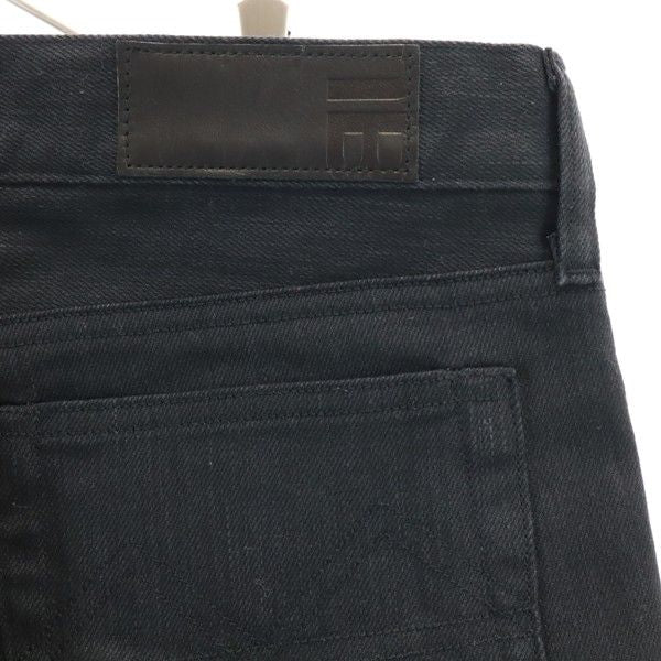 未使用 Johnbull ジョンブル 日本製 スリムデニムパンツ 4 ブラック ストレッチ メンズ