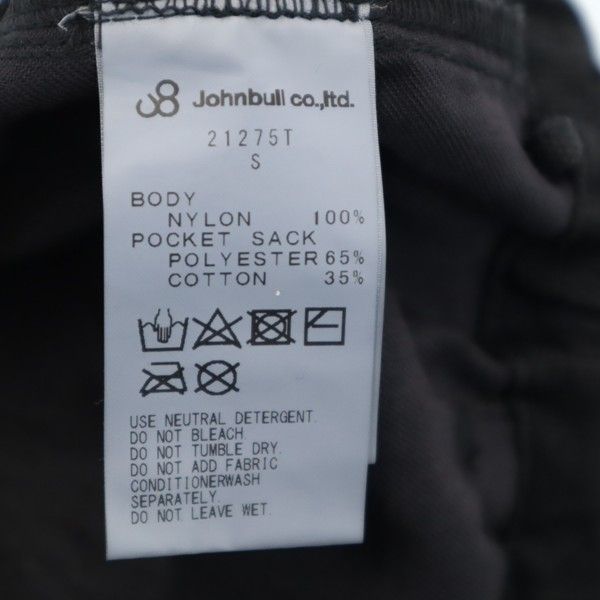 未使用 Johnbull ジョンブル オーバーダイイング パンツ S ブラック イージーパンツ メンズ