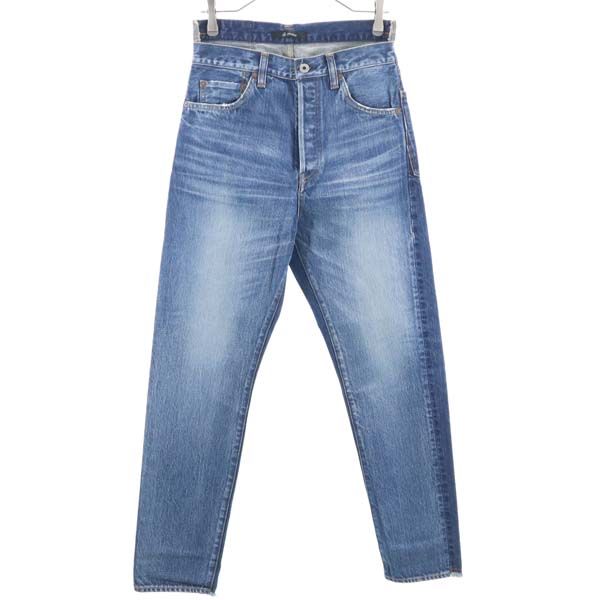 未使用 Johnbull ジョンブル RE:JEANS SERIES 日本製 ボタンフライ テーパードデニムパンツ S ジーパン メンズ