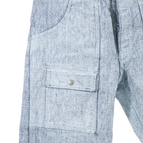 未使用 Johnbull ジョンブル 日本製 ブッシュ デニムパンツ L ジーパン ボタンフライ ワークパンツ メンズ