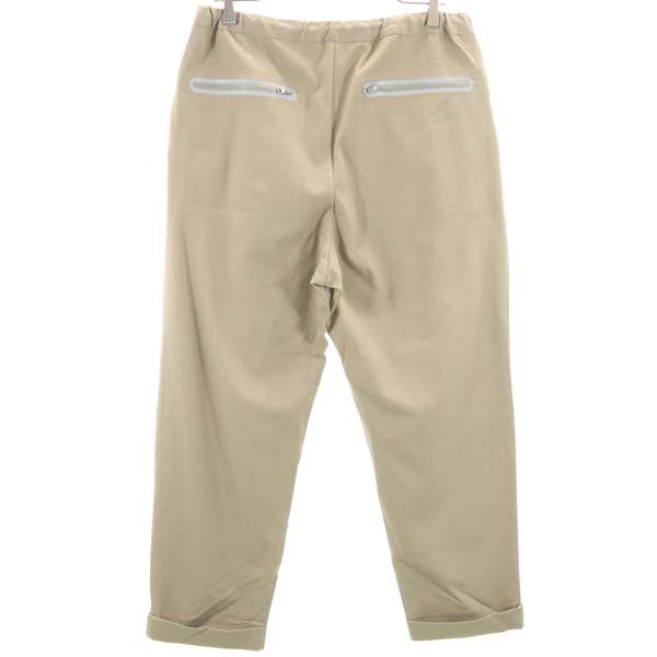 未使用 Johnbull ジョンブル アウトラストサルエル イージーパンツ M ベージュ テーパード 裾折返し メンズ