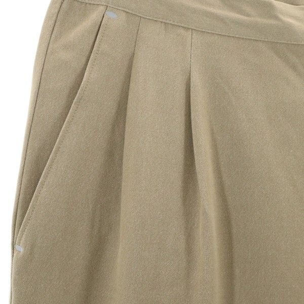 未使用 Johnbull ジョンブル アウトラストサルエル イージーパンツ M ベージュ テーパード 裾折返し メンズ