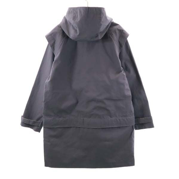 未使用 Johnbull ジョンブル セパレート コート L グレー フード ジャケット 2WAY メンズ