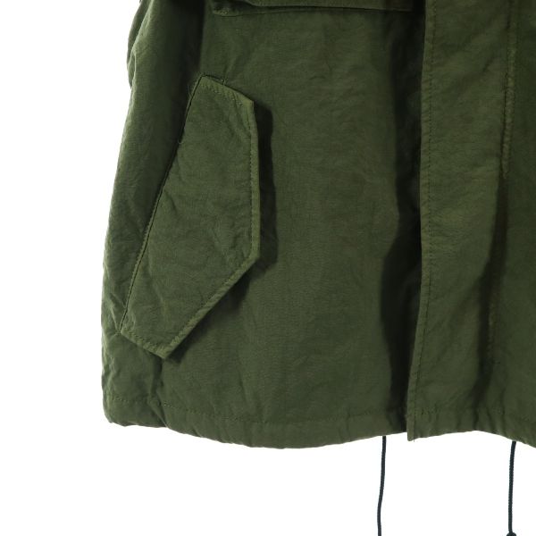 未使用 Johnbull ジョンブル ガーメントダイ M-65 ジャケット S カーキ ナイロン メンズ