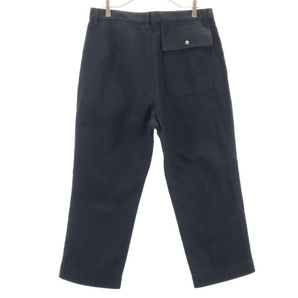 未使用 Johnbull ジョンブル ウールブレンド タック パンツ S ブラック メンズ
