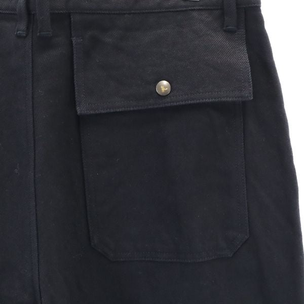 未使用 Johnbull ジョンブル ウールブレンド タック パンツ S ブラック メンズ