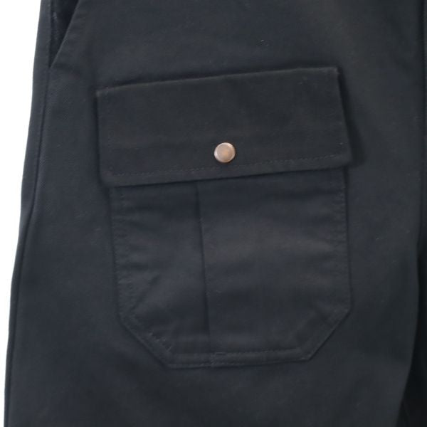 未使用 Johnbull ジョンブル スウィッチトラウザー パンツ S ブラック テーパード メンズ