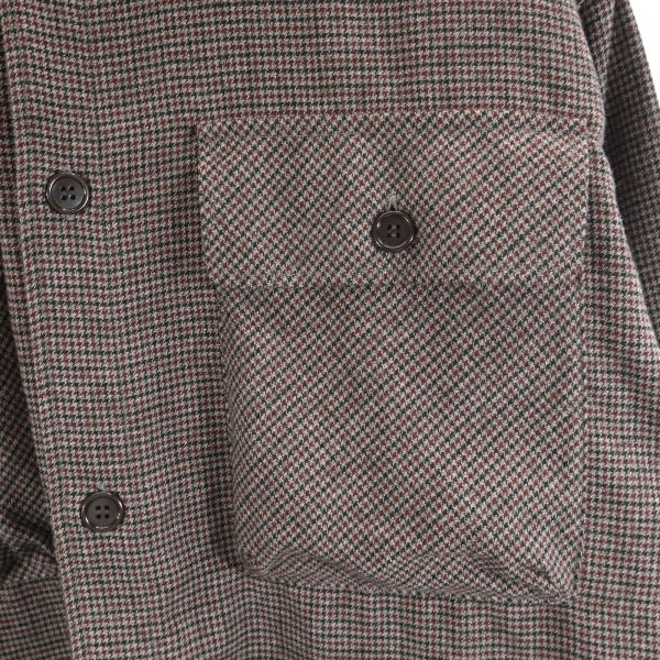 未使用 Johnbull ジョンブル 千鳥格子 シャツジャケット L メンズ