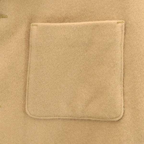 未使用 Johnbull ジョンブル ウールブレンド メルトン ジャケット L キャメル メンズ