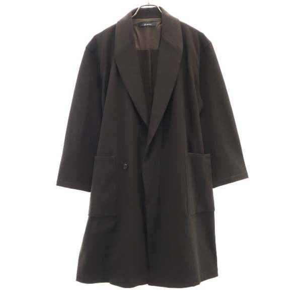 未使用 Johnbull ジョンブル サーモライト保温 ガウンコート S 茶 メンズ