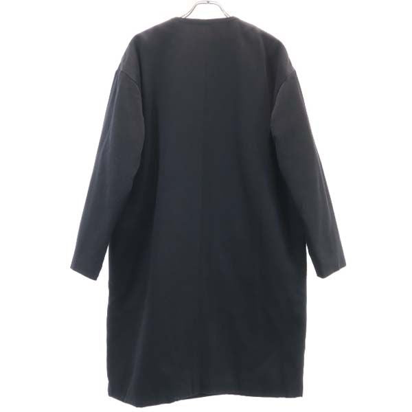 未使用 Johnbull ジョンブル ノーカラーコート L 黒 メンズ