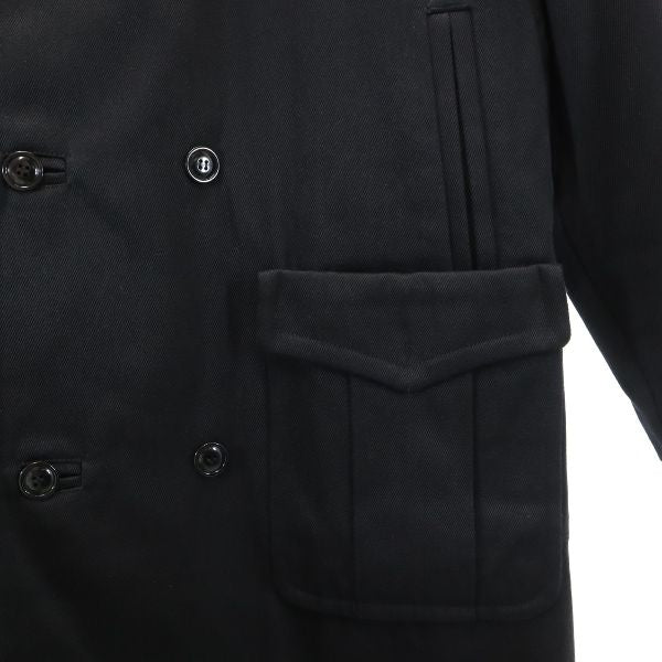 未使用 Johnbull ジョンブル ノーカラーコート L 黒 メンズ